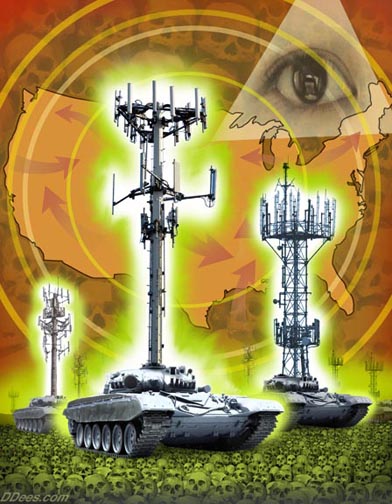 Cell Tower Tanks / Weapons of Mass Stupidity © David Dees